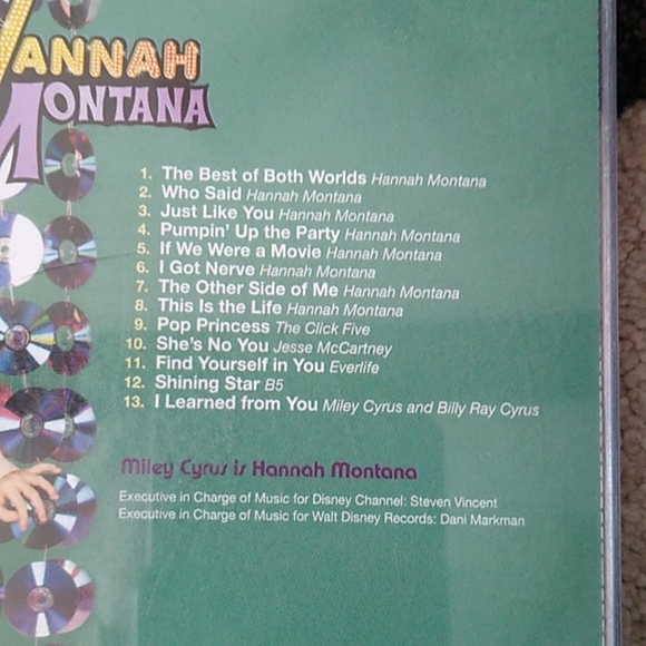Hannah Montana CD - Picture 3 of 3
